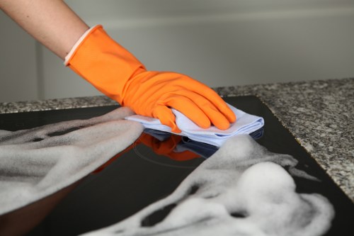 Office cleaning service for a Westkensington workplace reception area