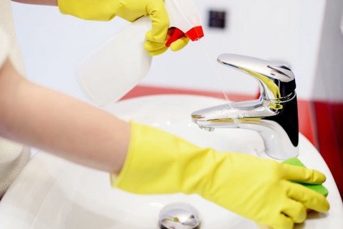 Well-maintained office space cleaned by a West Kensington cleaner
