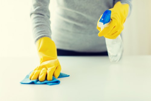 Residential hard floor care for a flat in Westkensington