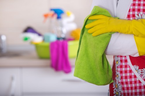 Local cleaner handling a fast Airbnb changeover in Westkensington