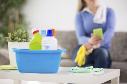 Carpet cleaning service for a local West Kensington business